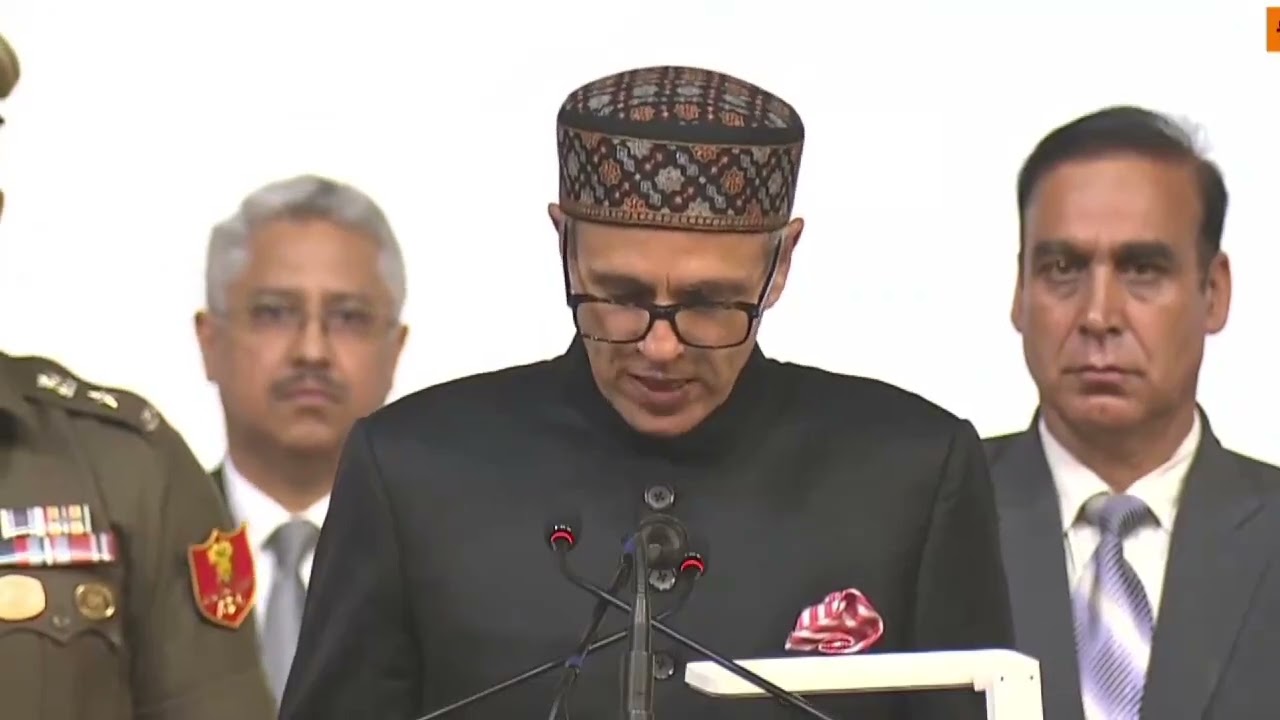 Omar Abdullah sworn in as first Chief Minister of Union Territory Jammu and Kashmir