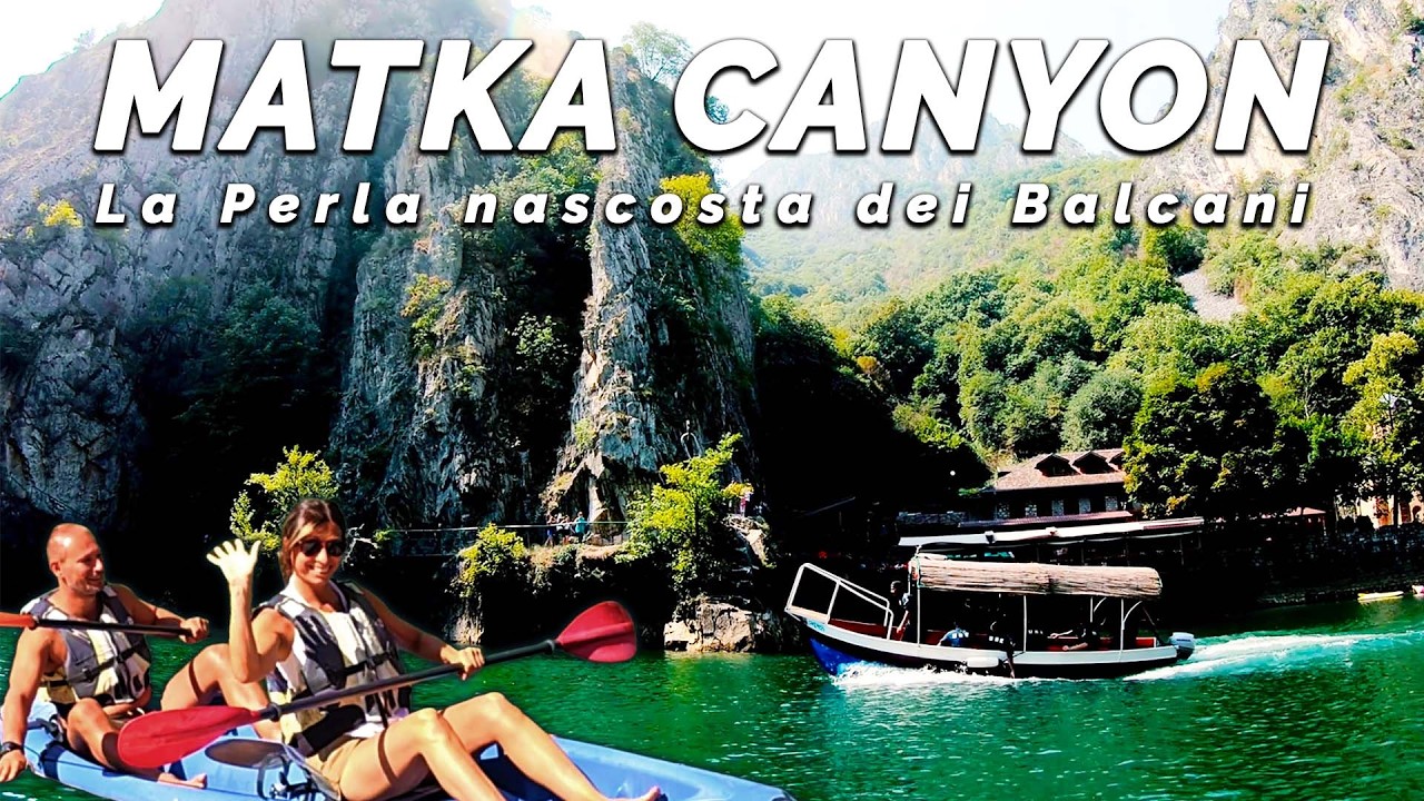 Un Canyon incredibile che nessuno conosce | Matka Canyon in Macedonia del Nord 