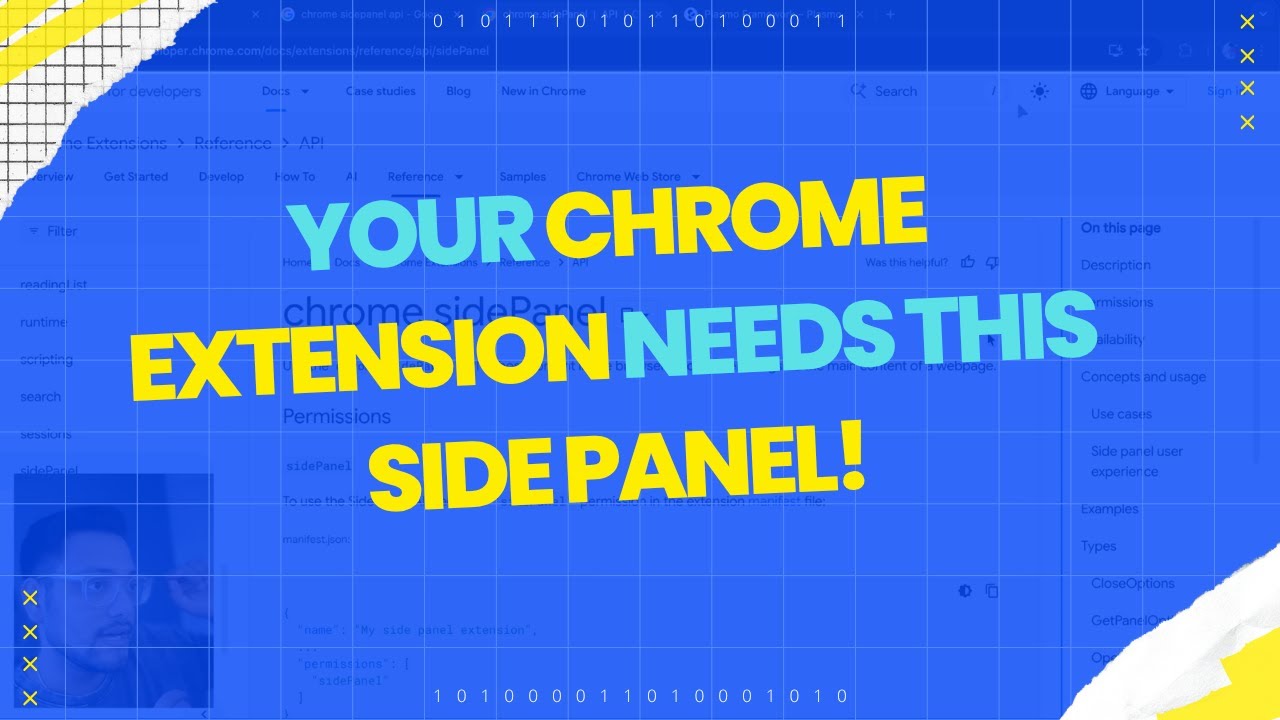 Использование боковых панелей Chrome в вашем расширении с Plasmo