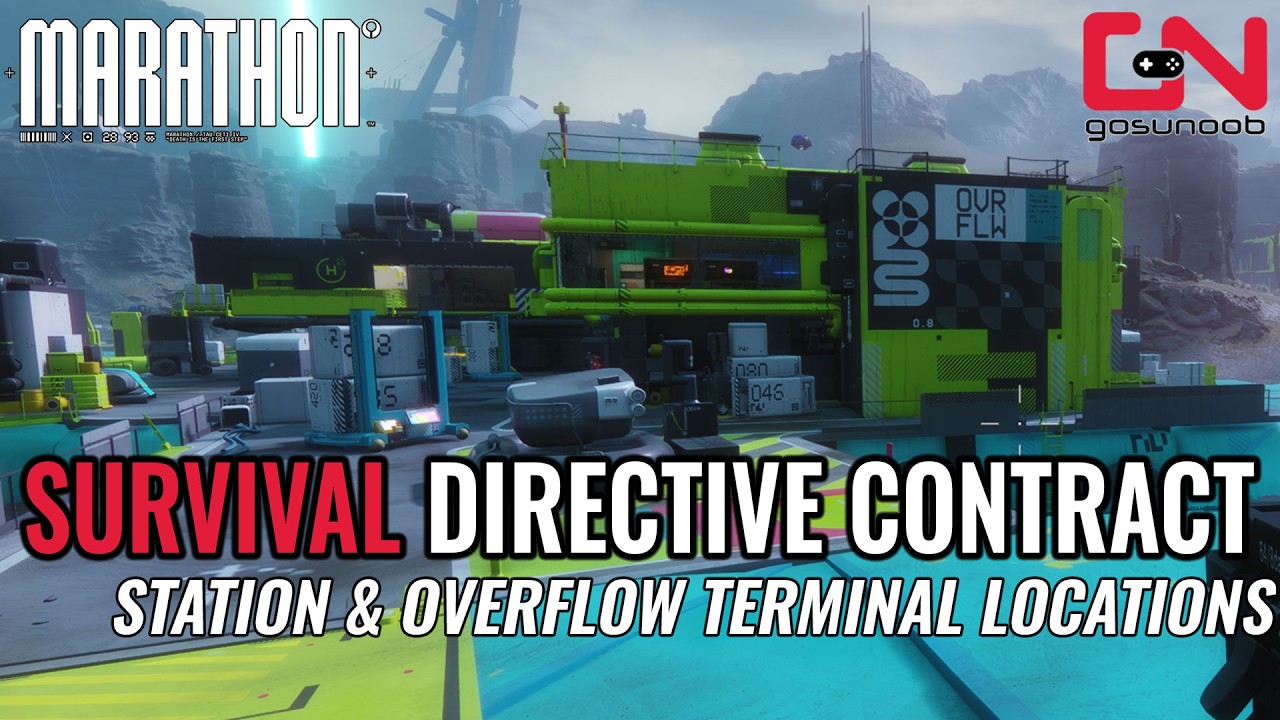 Marathon Survival Directive NuCal Priority Contract locations guide - Overflow & Station terminals