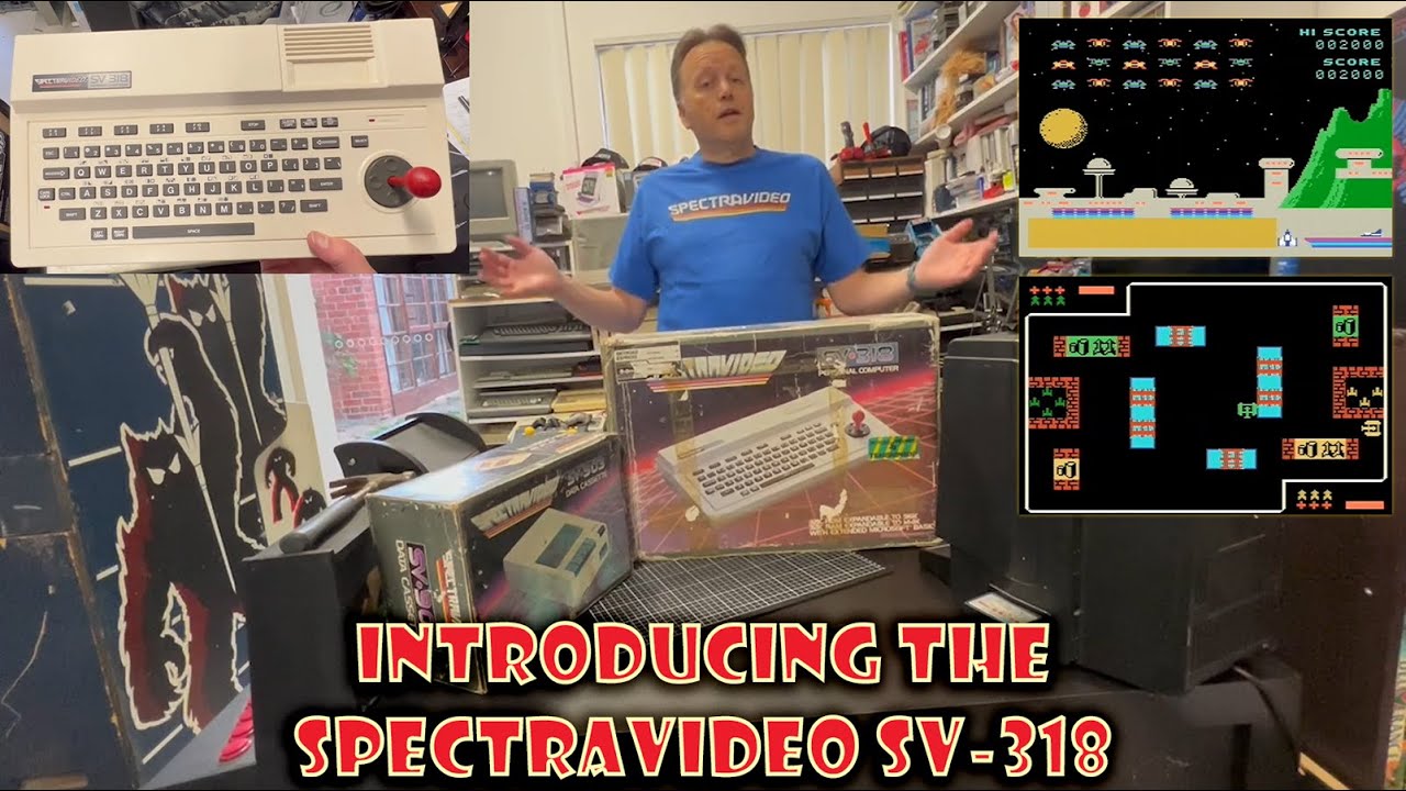 Introducing the Spectravideo SV 318 Personal Computer