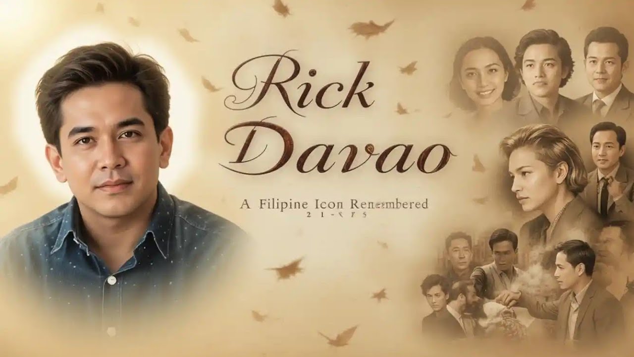 The Life and Legacy of Ricky Davao | Tribute to a Filipino Acting Legend (1961&ndash;2025)
