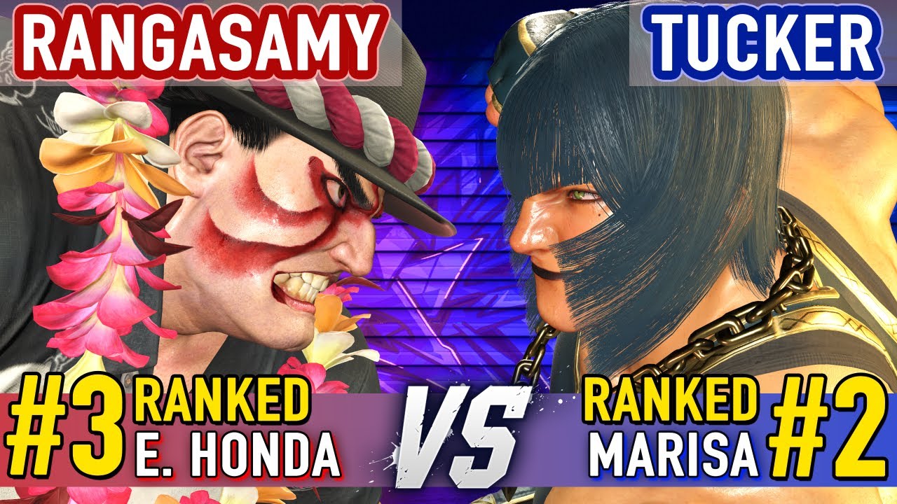 SF6 ▰ RANGASAMY (#3 Ranked E.Honda) vs TUCKER DUCKER (#2 Ranked Marisa) ▰ High Level Gameplay