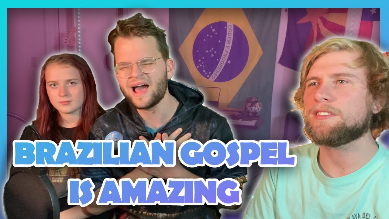 CANTOR GOSPEL AMERICANO REAGE A MÚSICA GOSPEL BRASILEIRA PELA PRIMEIRA VEZ (OCEANOS - KEMUEL) REACT