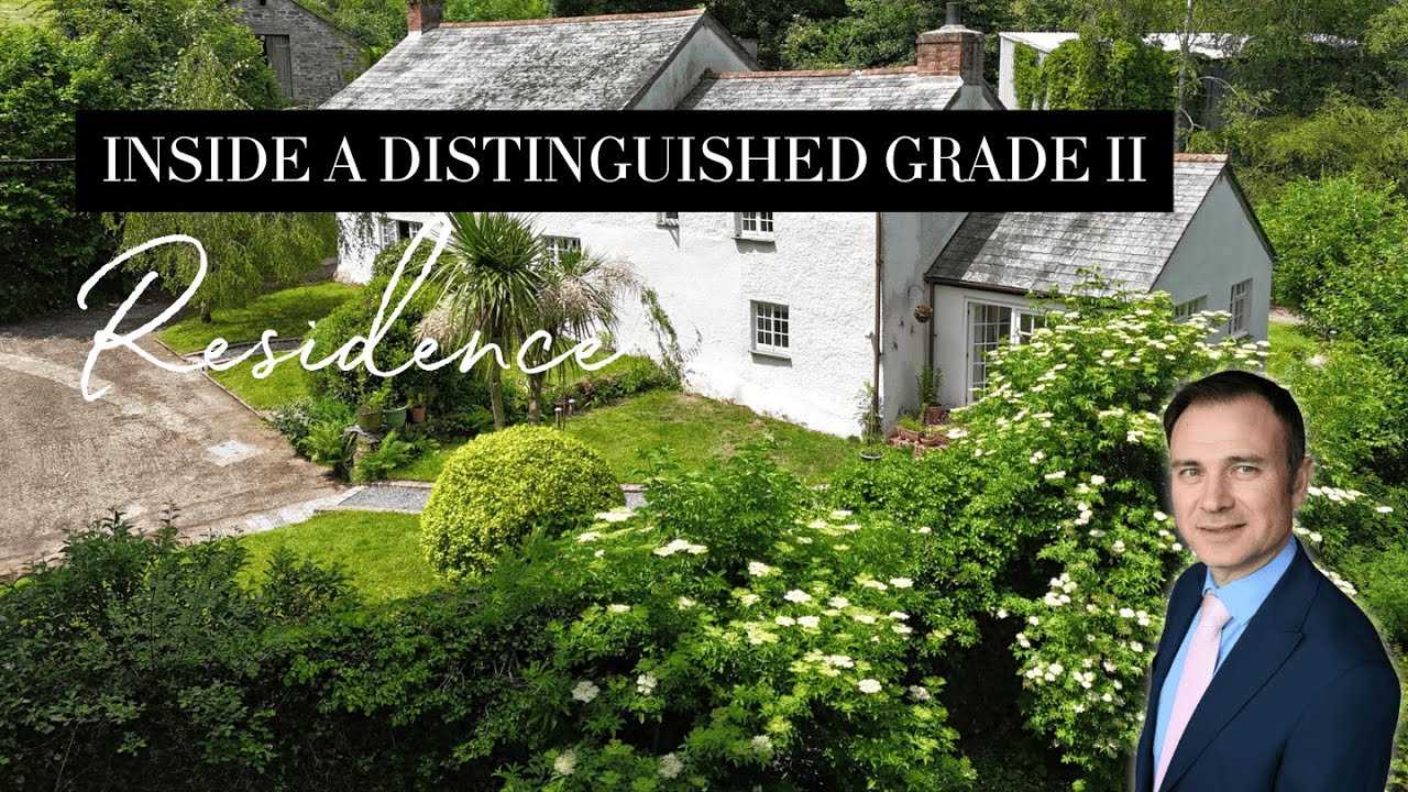 Inside a Grade II Tamar Valley Estate – 17 Acres & Fishing Rights | Property Tour