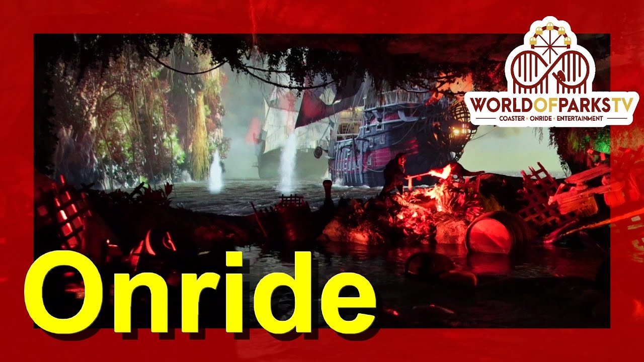 Piraten in Batavia - Europa Park 2021 - Onride & Q-Line - MACK Rides Themenfahrt (Neuheit) POV