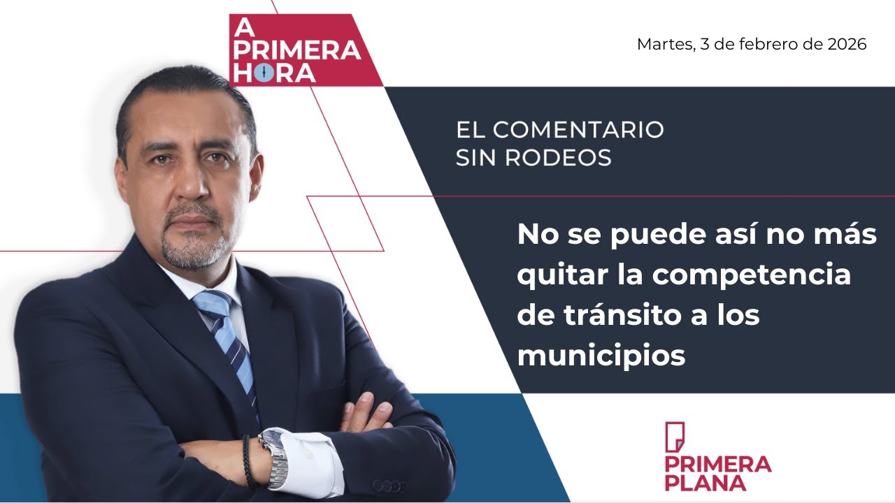 No se puede así no más quitar la competencia de tránsito a los municipios