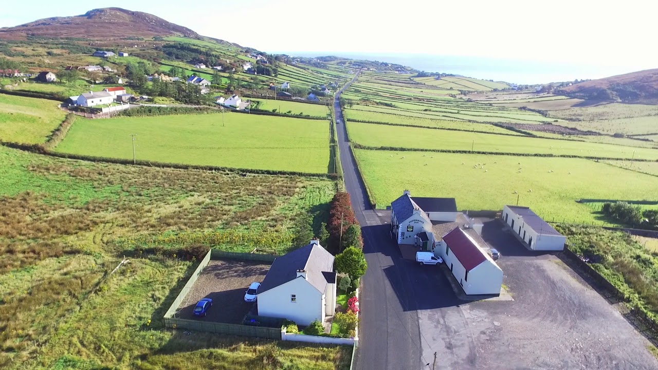 Malin Head Co. Donegal drone flyover
