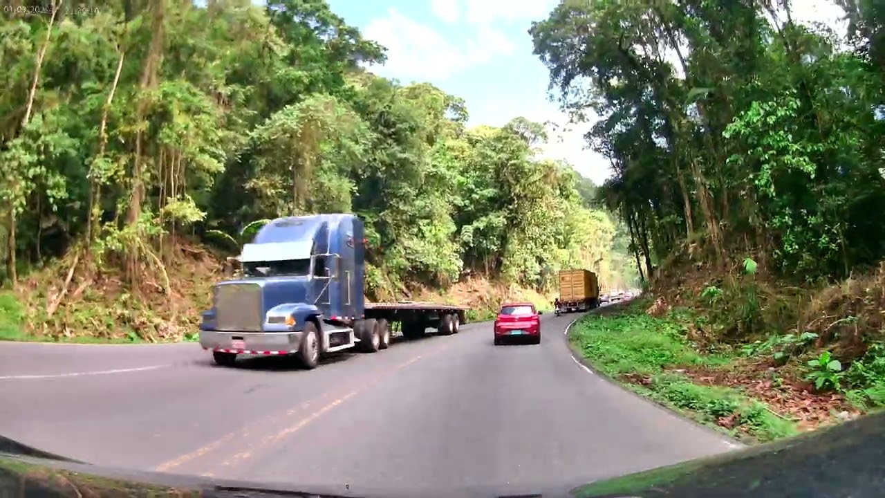 Way to the airport from Sarapiqui lodge to San Jose - Rt 32 REC 0186 A RJ CostaRica