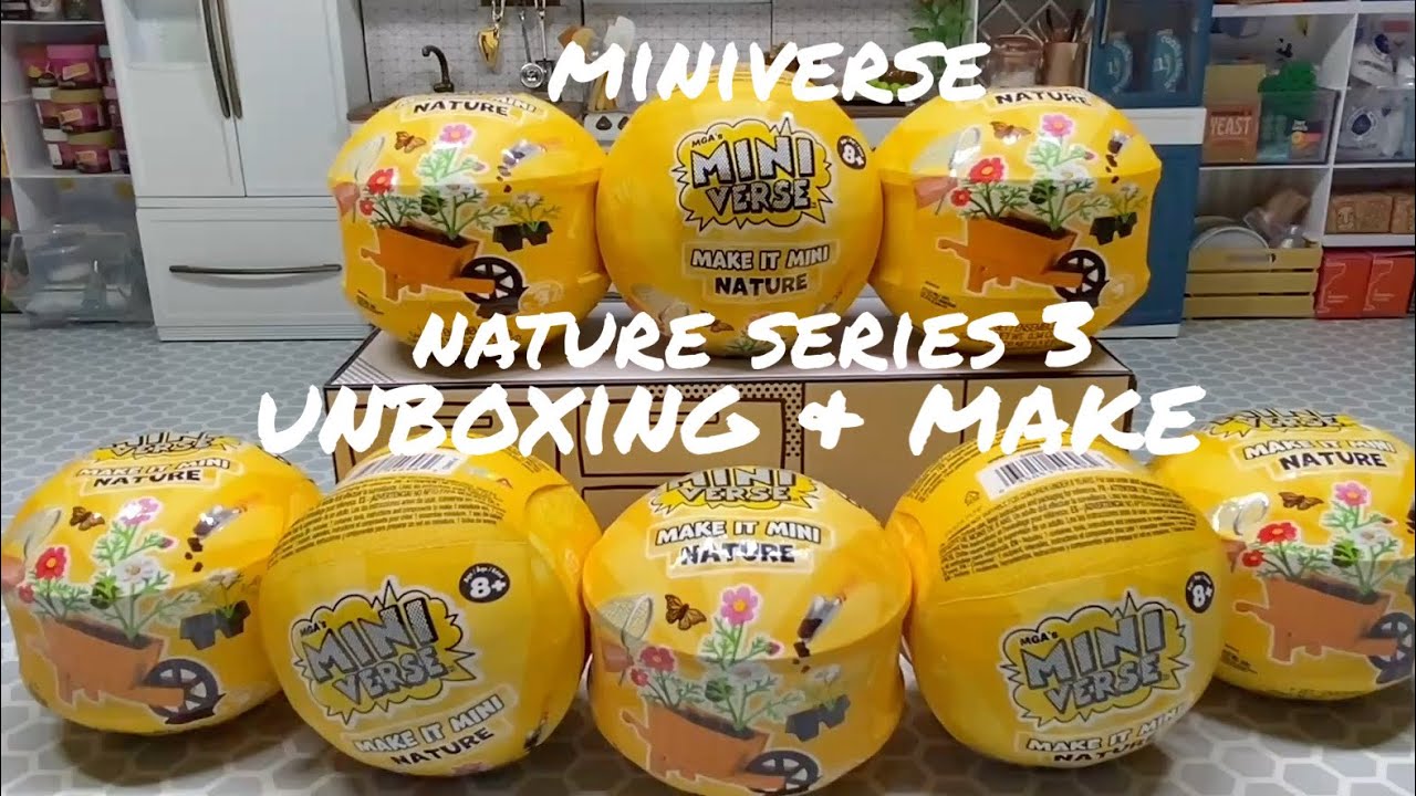 НОВИНКА! Серия распаковки и создания MiniVerse Nature 3! 🌼🌶️🌽
