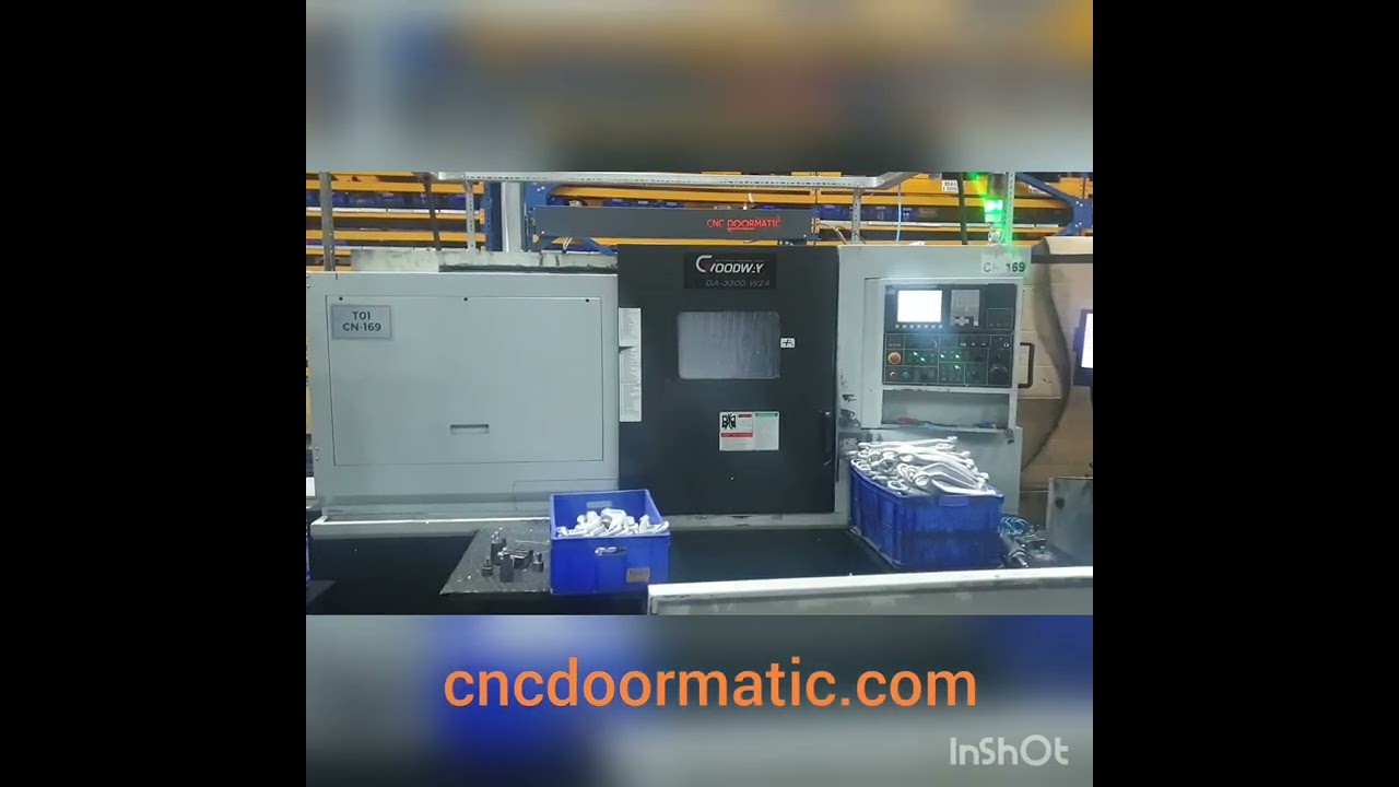 CNC DOORMATIC & GOODWAY CNC LATHE AUTODOOR SYSTEMS SERVO MOTOR @goodwaycnc @cnclathe
