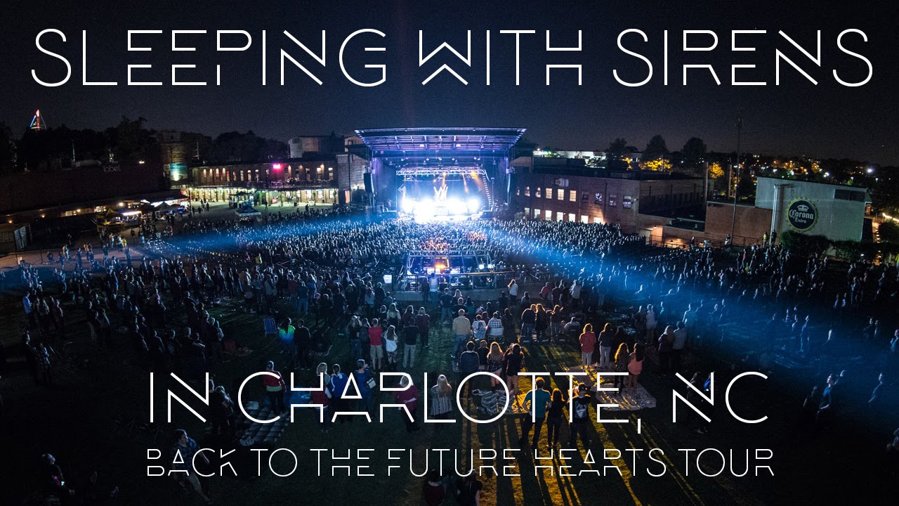 Sleeping With Sirens in Charlotte, NC - Back To The Future Hearts Tour - The Grizzlee Grind