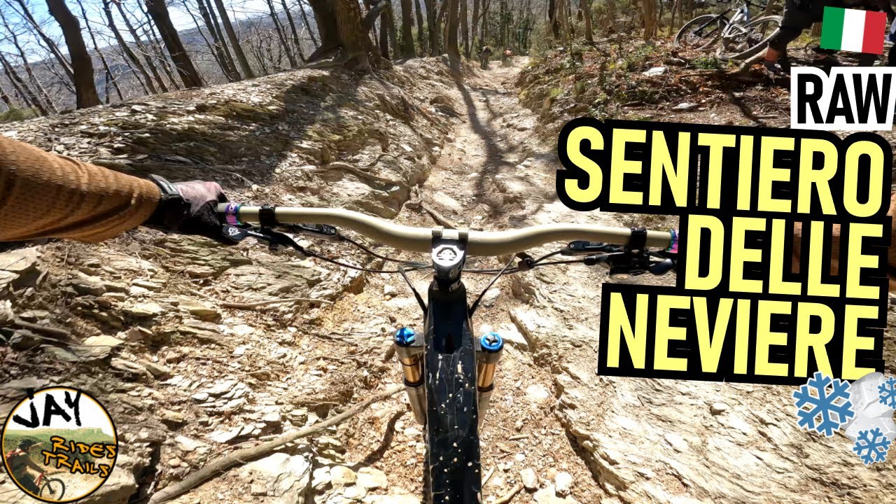 FINALE LIGURE RAW Sentiero delle Neviere ⚫ First Ride, Full Run / Mountainbike MTB Enduro