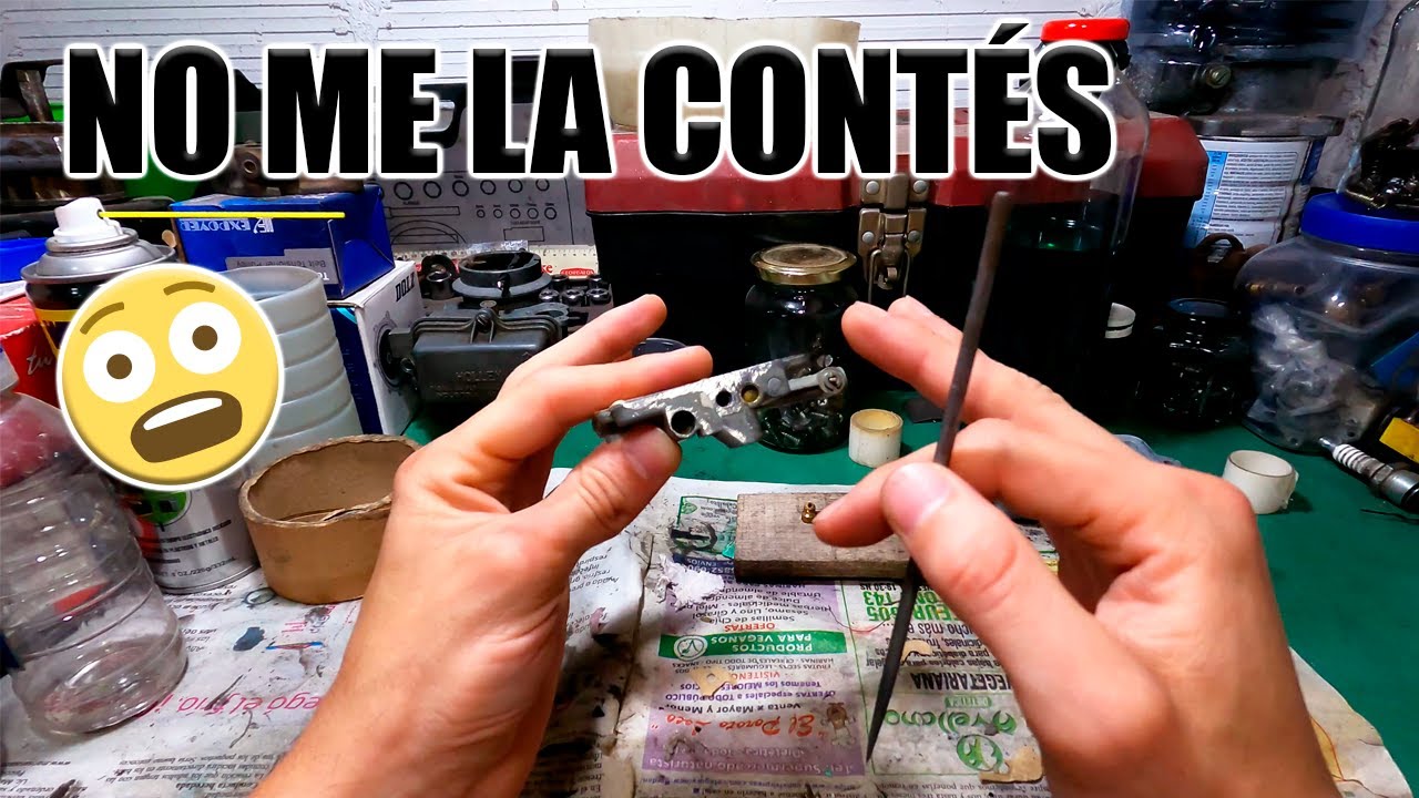 PLAQUETA DE ALIMENTACIÓN HOLLEY 1 BOCA - REPARACIÓN IMPOSIBLE 💥 #carburador #holley #auto #motor