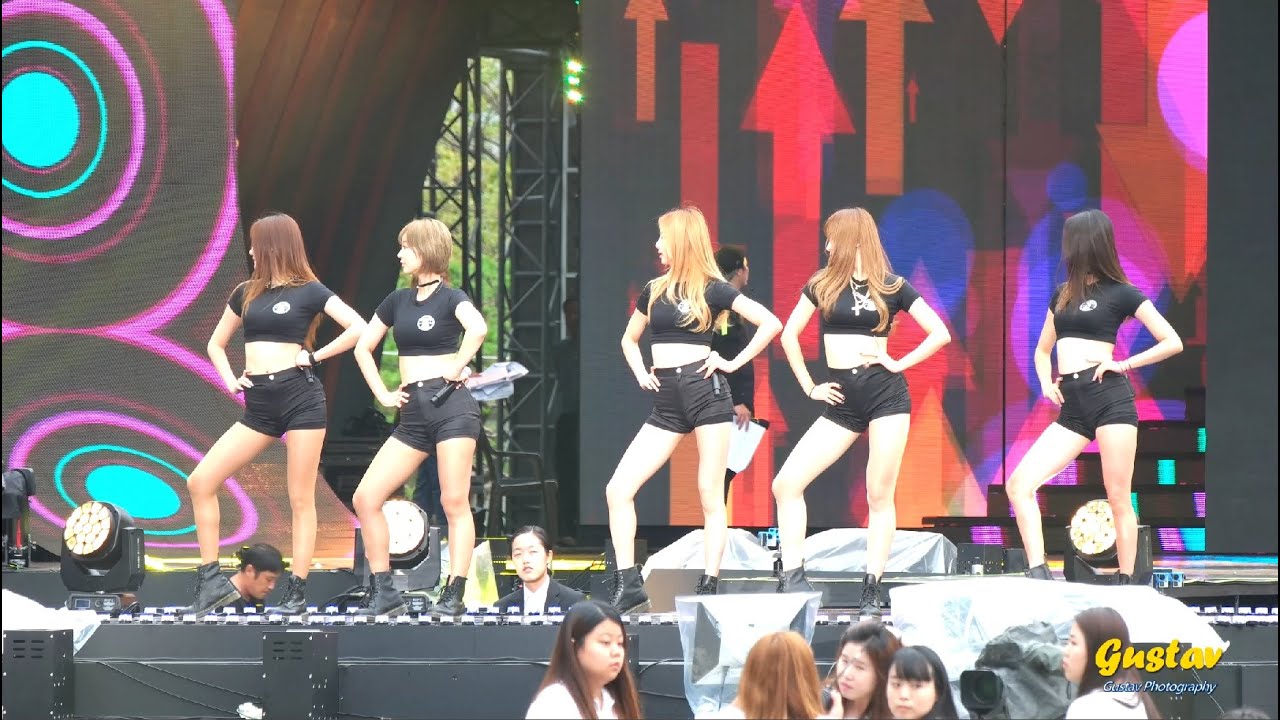 [직캠/FANCAM] 150905 이엑스아이디 (EXID) 아예 (Ah Yeah) 리허설 (Rehearsal) @ MBC K pop 슈퍼콘서트
