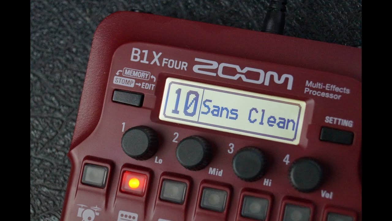 ZooM B1X Four