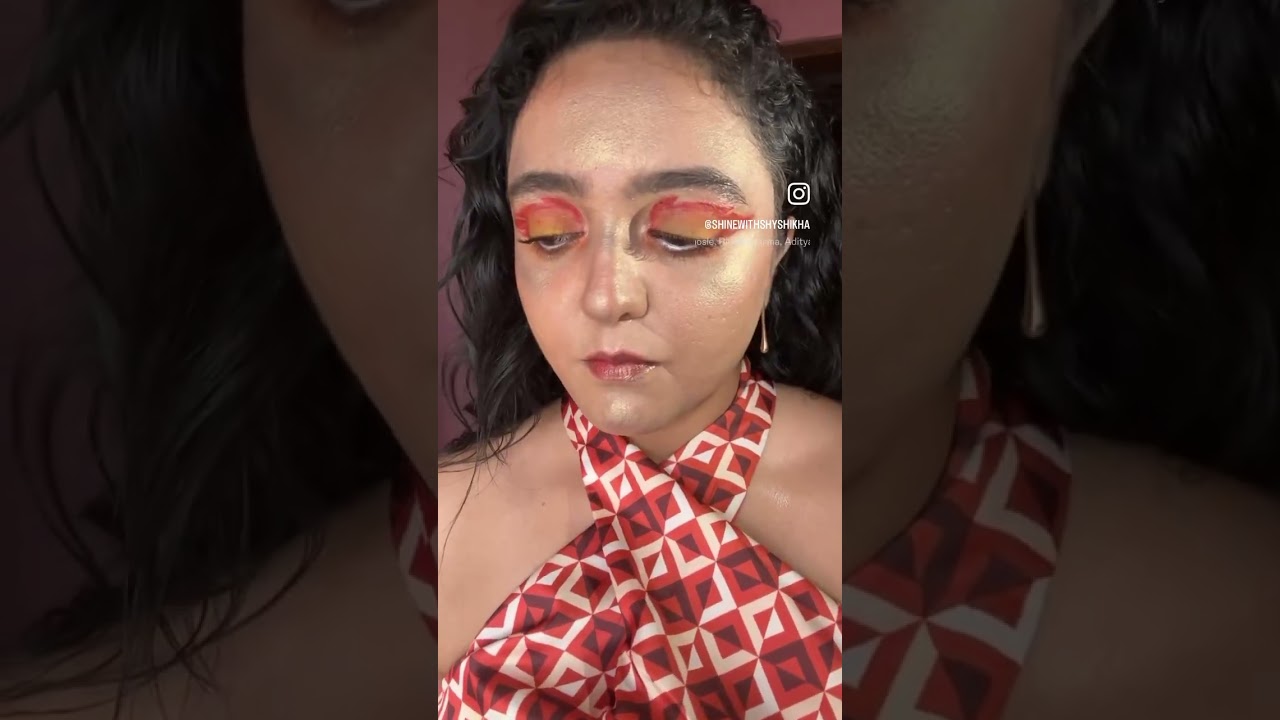 Aries fire transition Aries can comment #makeup #transition #transformation #zodiac #makeuplook