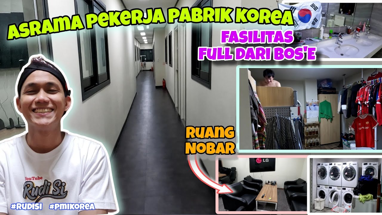Review asrama tki korea | semua fasilitas dari Bos🕵🛁✅️