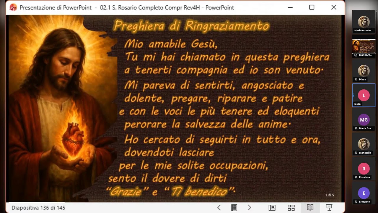 Santo Rosario - Non Consegnerò il Leone