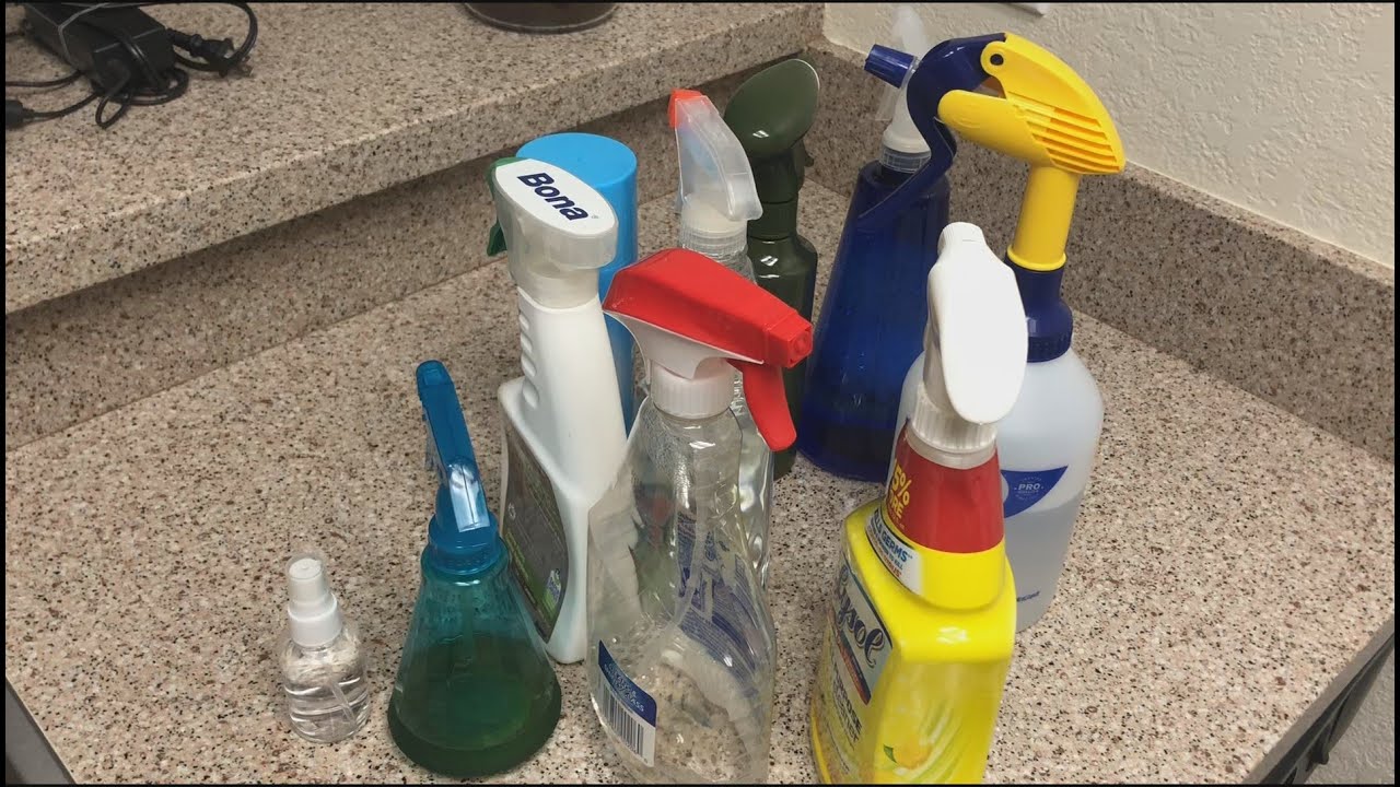 Spray Bottles - Which One Sounds The Best To You?