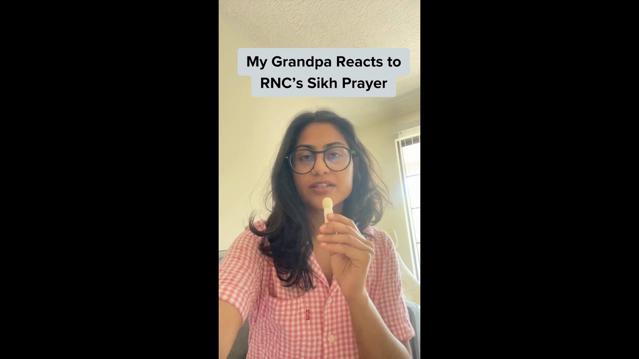 My Grandpa Reacts to RNC's Sikh Prayer 🙏🏼