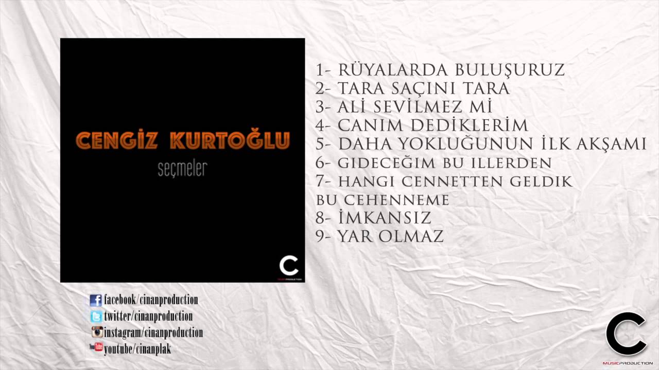 Cengiz Kurtoğlu - Rüyalarda Buluşuruz   (Official Lyric Video)