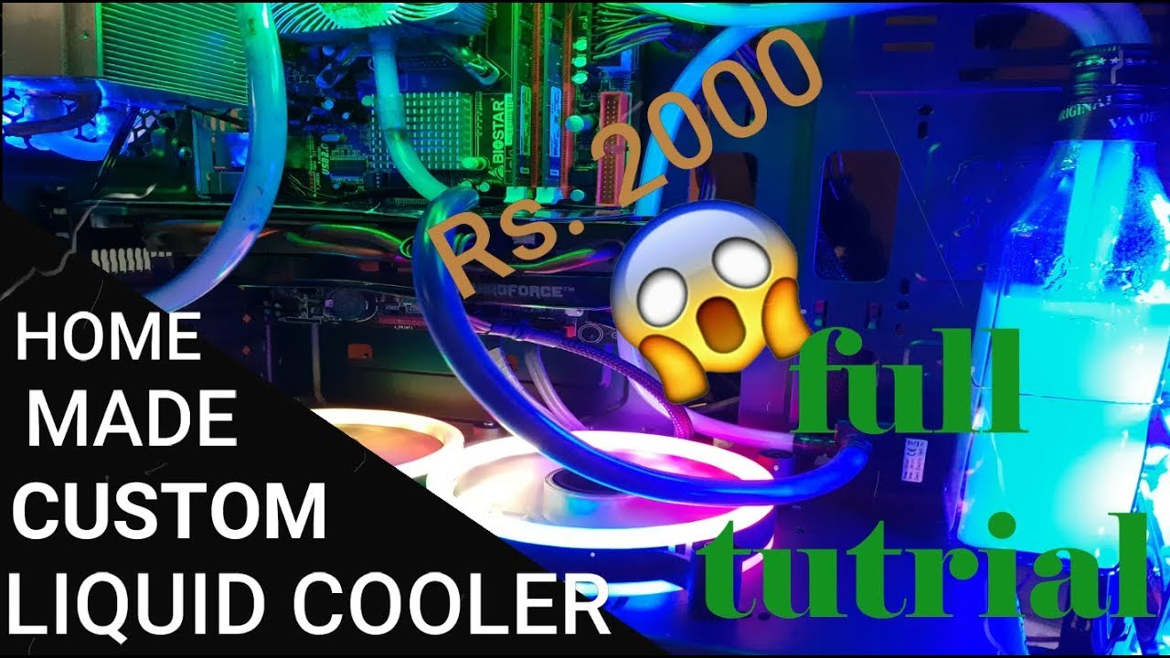 HOME MADE PC LIQUID COOLER | SINHALA |TUTORIAL