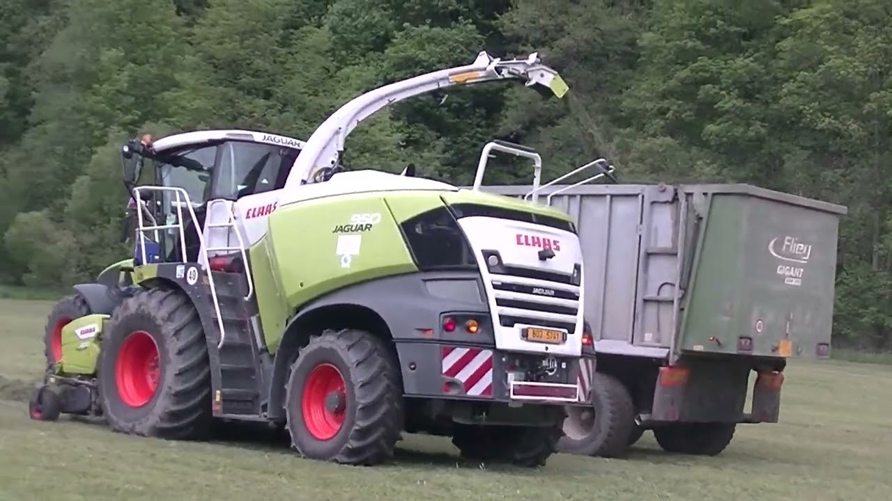 Senážování 2024 Claas Jaguar 950,2x Claas Axion 920,John Deere 8530 a Zetor Crystal 160