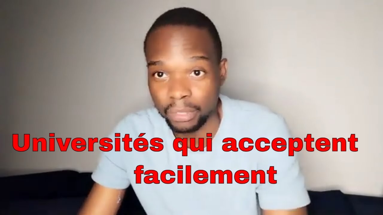 Les universités qui acceptent facilement les étrangers