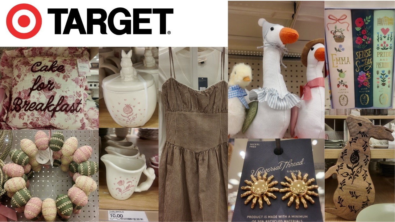 Target - Easter, New Dishware, Dollar Spot, Clothing & Accessories