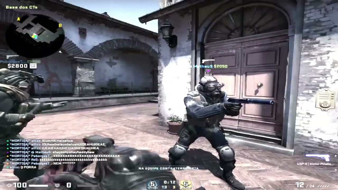 [TeA.alli] Counter Strike Global Offensive. #patetada  #decoil #2hp #csgo #inferno