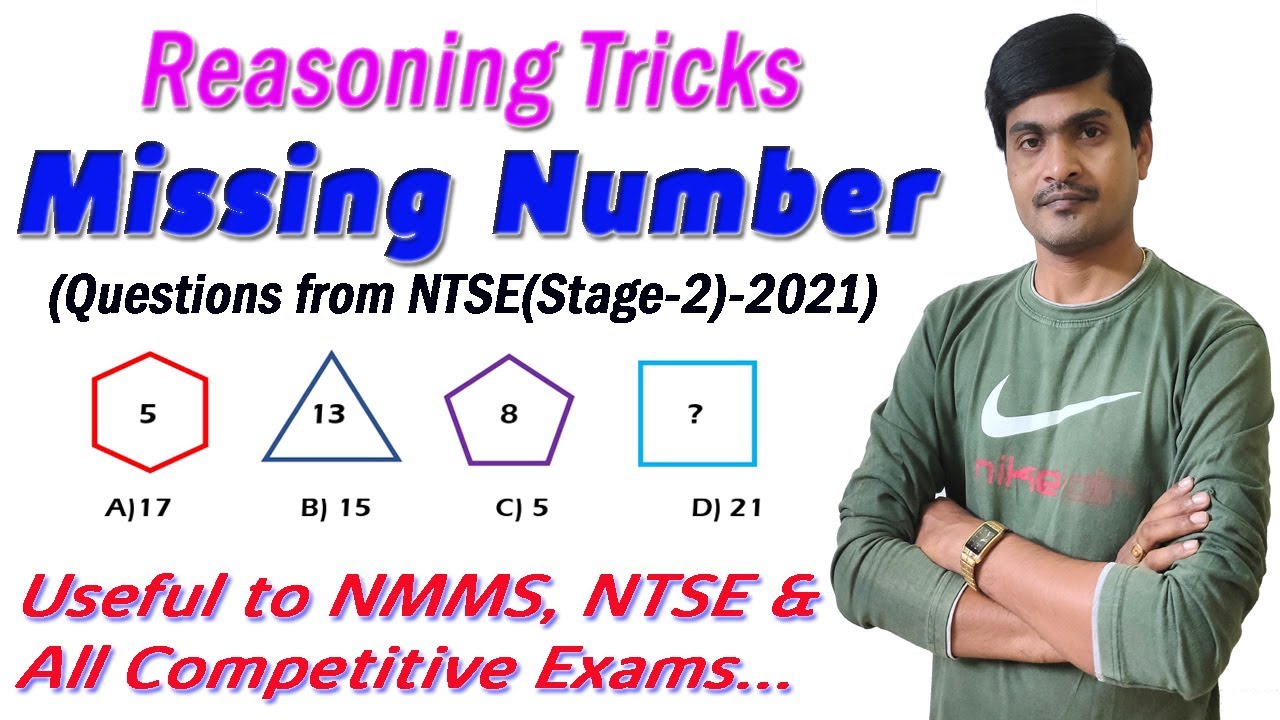 Missing Numbers I Part-3 I Best Reasoning Tricks in Telugu I Hard Level I Useful to all Comp. Exams