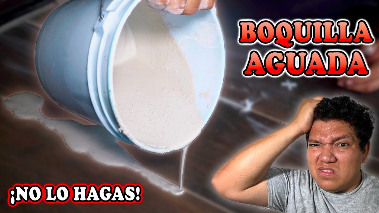 ✋🚫 Ya NO AGUADES tu junta/boquilla 🤯