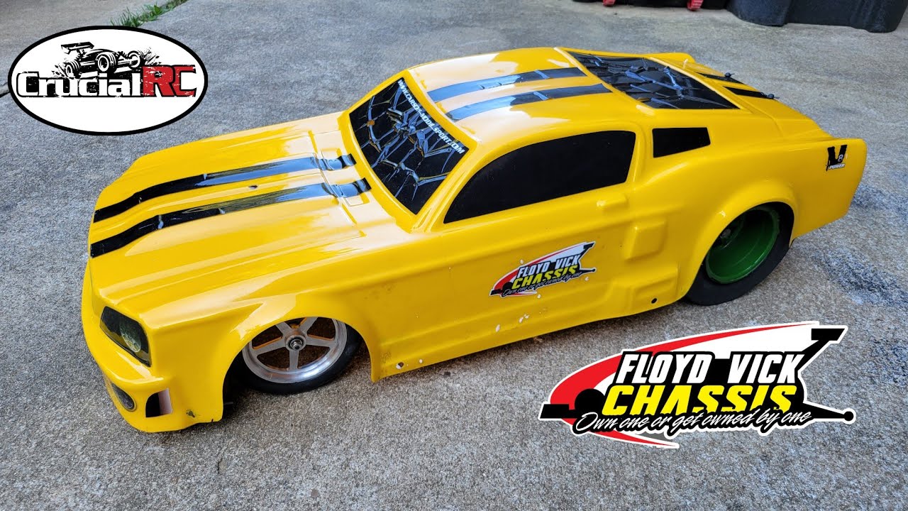 Floyd Vick Mustang Body Car Unboxing!!!! 1/5 Scale RC Dragster