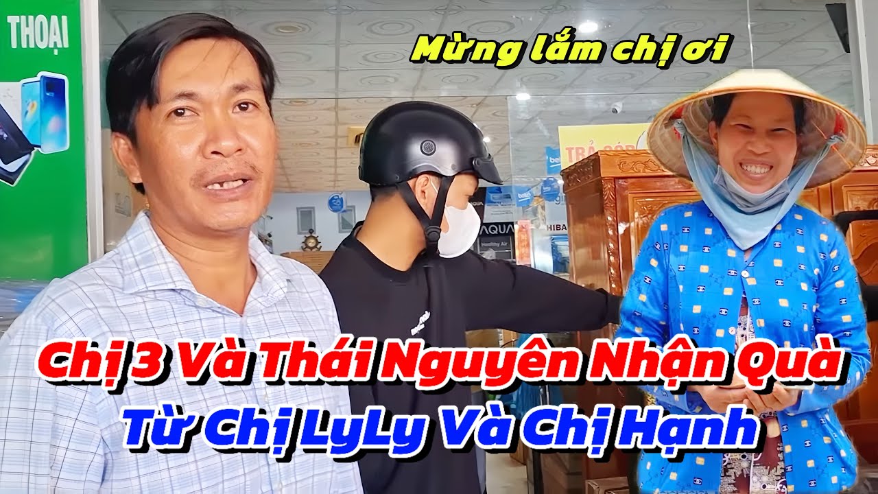 Niềm Vui Nhân Đôi Khi Chị 3 Và Thái Nguyên Cùng Lúc Nhận Được Quà Tết Từ Chị LyLy Và Chị Hạnh