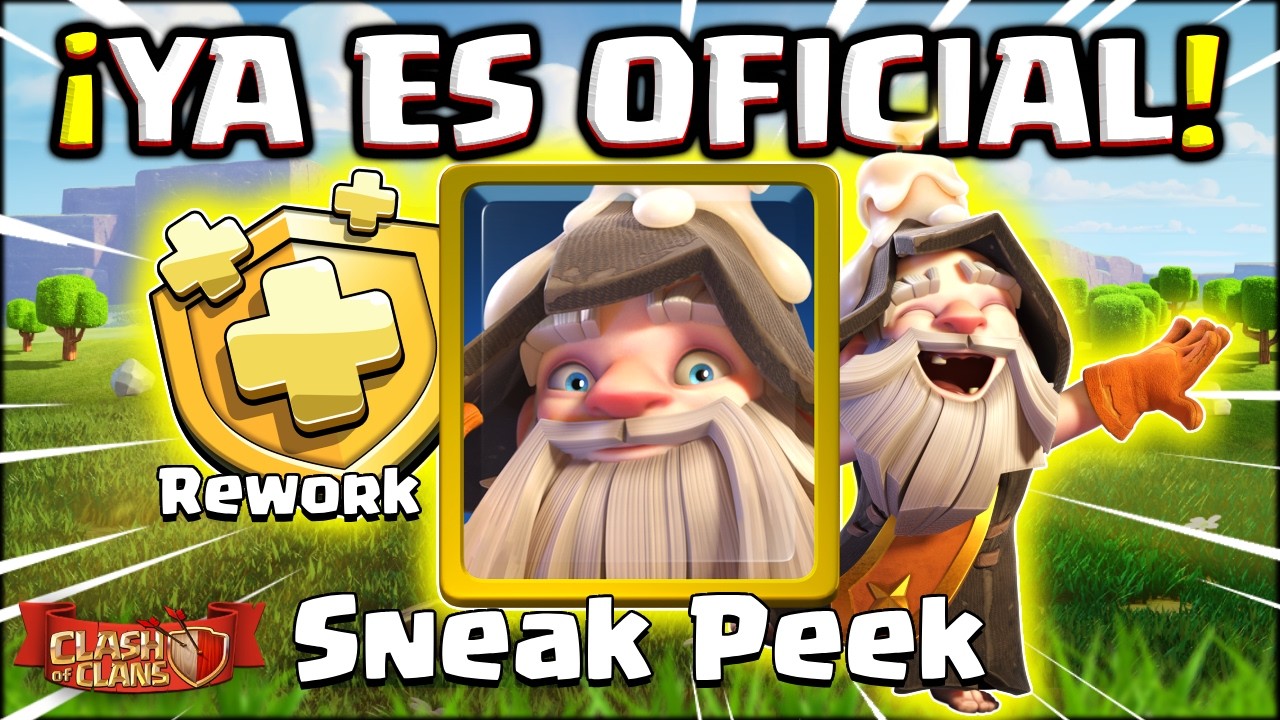 🚨 Sneak Peek: CAMBIO ENORME en Clash of Clans | Nuevo 4º Ayudante y Rework del Pase de Oro