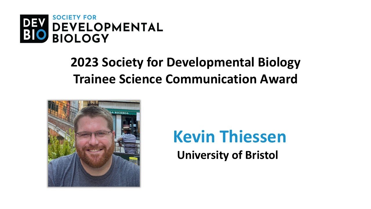 Kevin Thiessen_SDB Trainee Science Communication Award