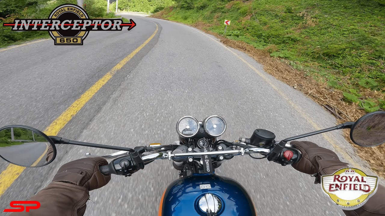 Royal Enfield INTERCEPTOR 650 - POV Test Drive I 4K