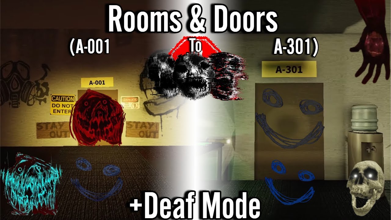 Rooms & Doors (A-001 To A-301) + Deaf Mode