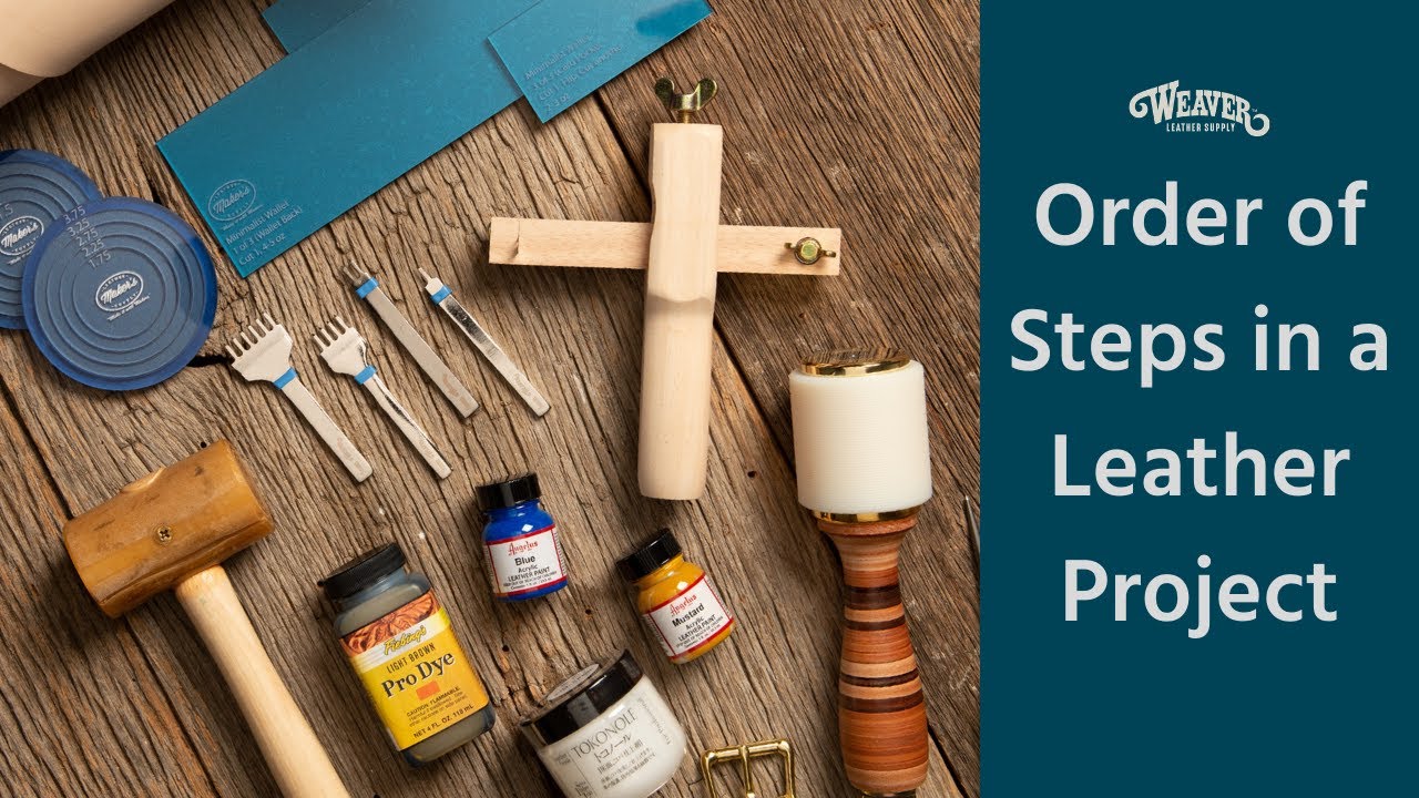 The Leather Element: Order of Steps in a Project