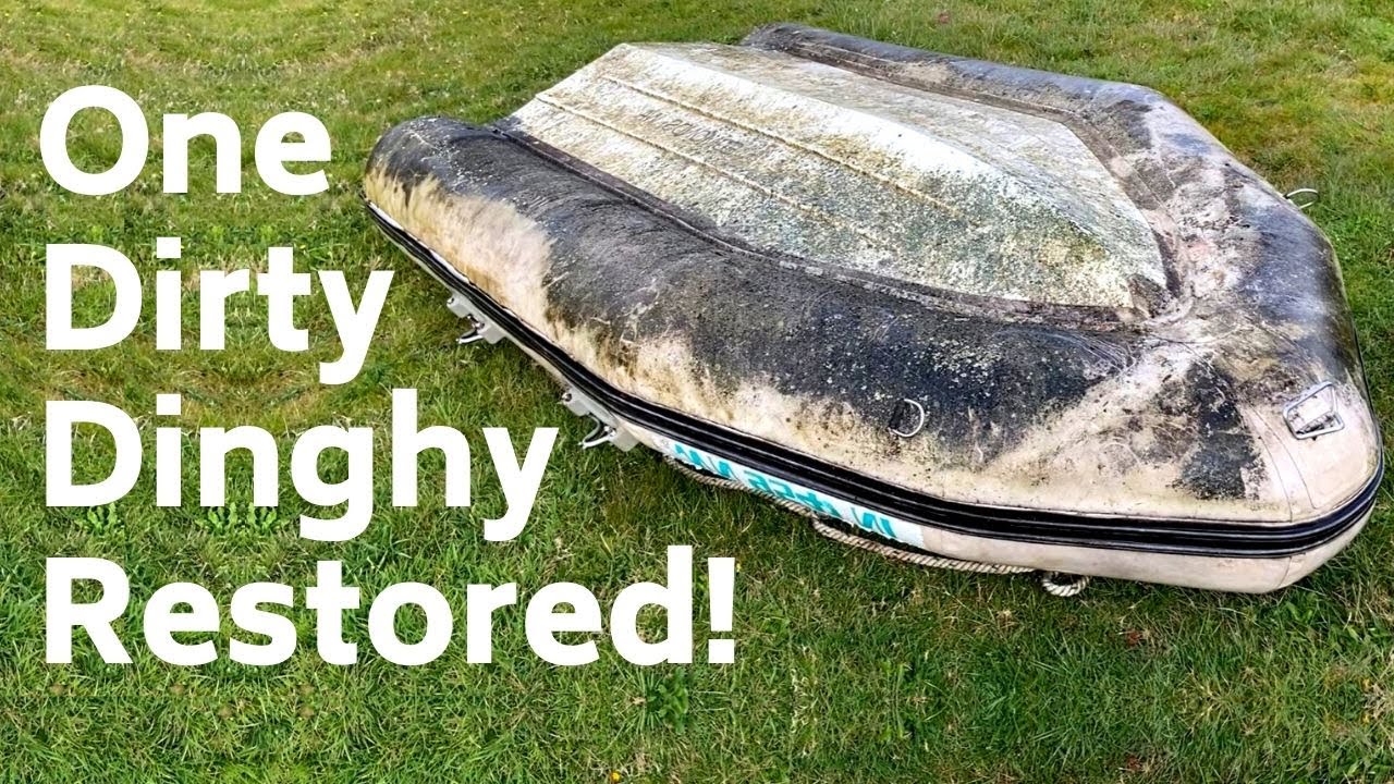 Dinghy Restoration and Weaver Davit Pad Removal