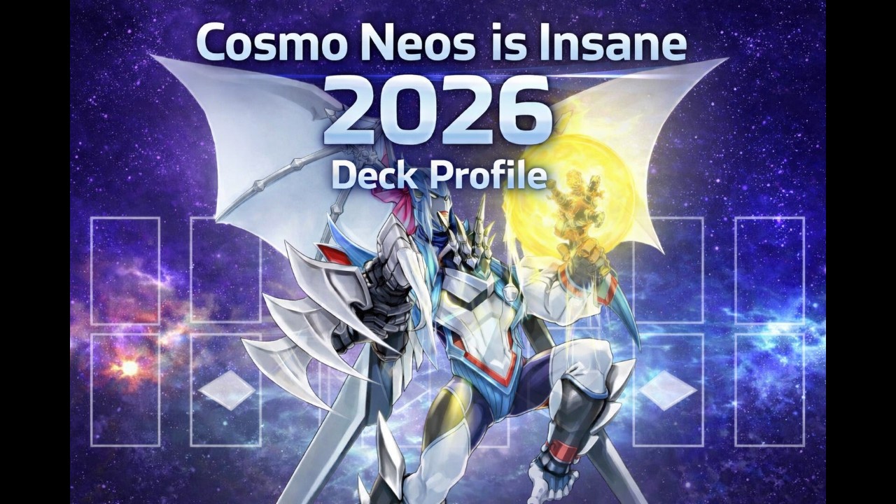Cosmos Neos is insane Deck Profile #yugioh #herocombo