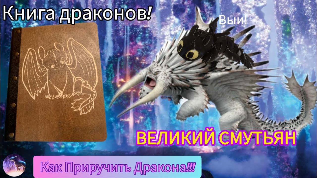 🐉ВЕЛИКИЙ СМУТЬЯН🐉 — КНИГА ДРАКОНОВ! | Как Приручить Дракона!!!