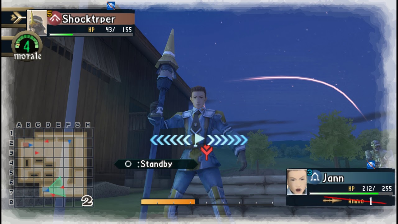 Valkyria Chronicles II - April: Escape from Arlem (A rank Ace Killed 3 Turns)