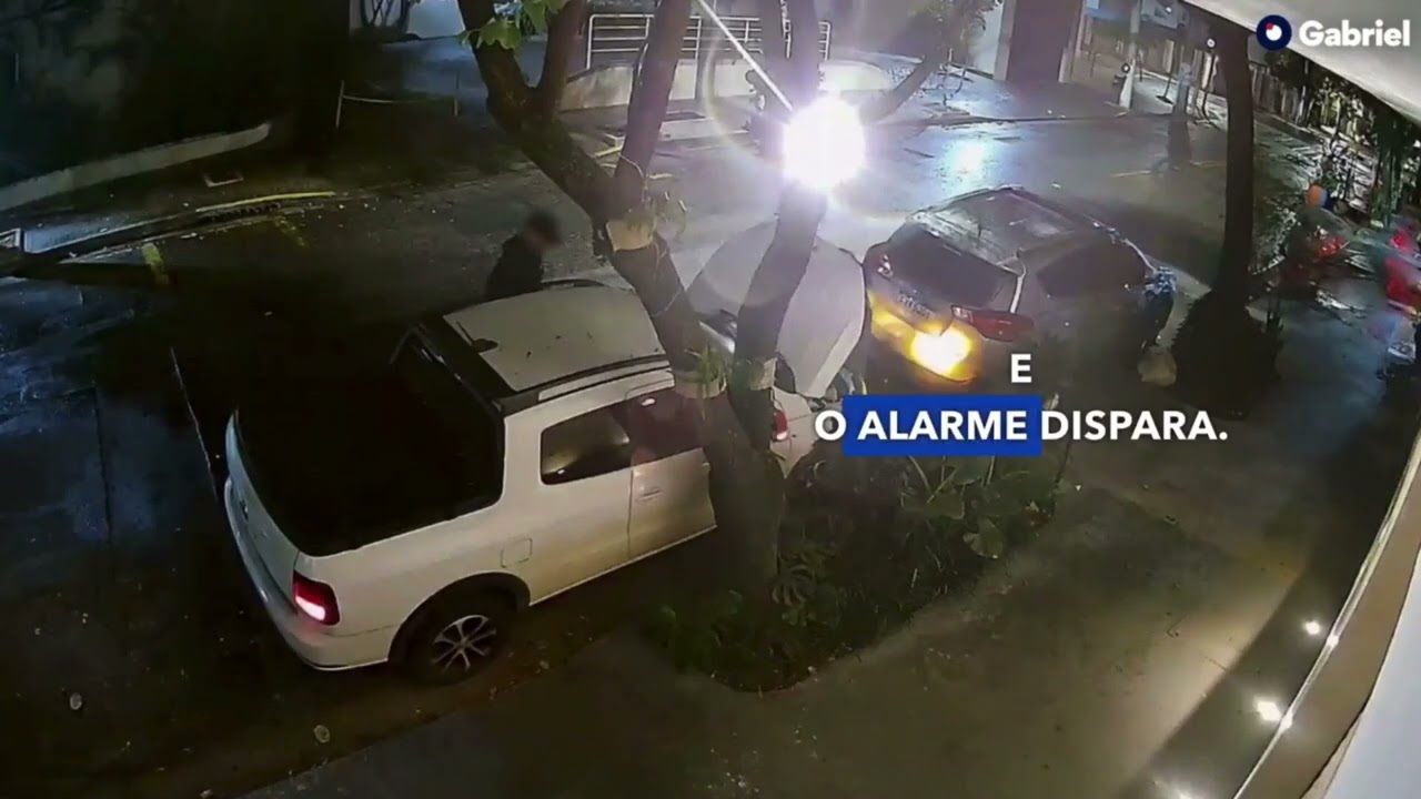 Furto de carro em Pinheiros é flagrado pela Gabriel