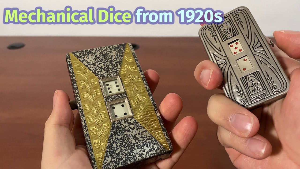 Demley Auto Dice vs. Kuic D&eacute;s Automatiques Mechanical Dice from 1920s