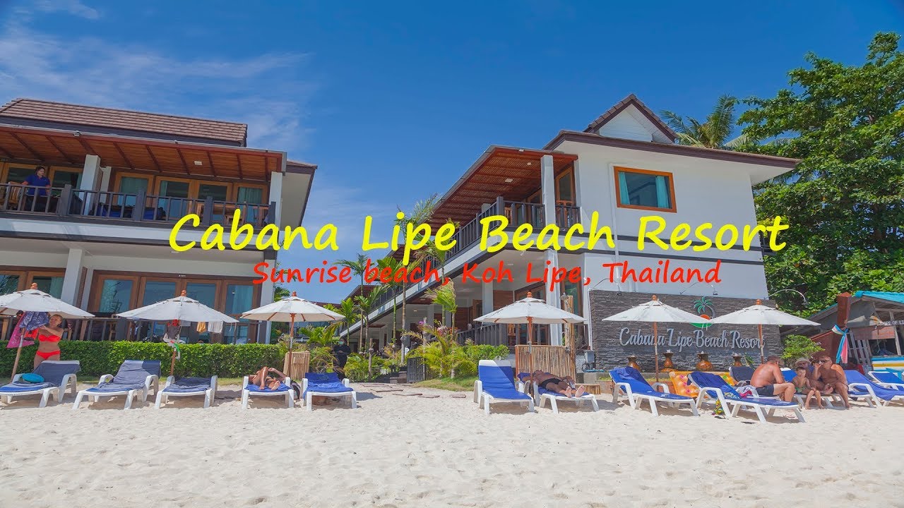 Где остановиться на острове Ко Липе / Обзор гостиницы Cabana Lipe Beach Resort