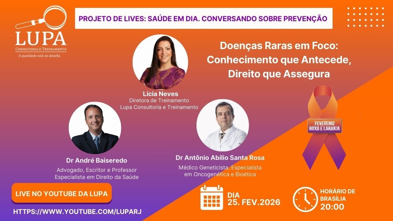 Doenças Raras em Foco: Conhecimento que Antecede, Direito que Assegura