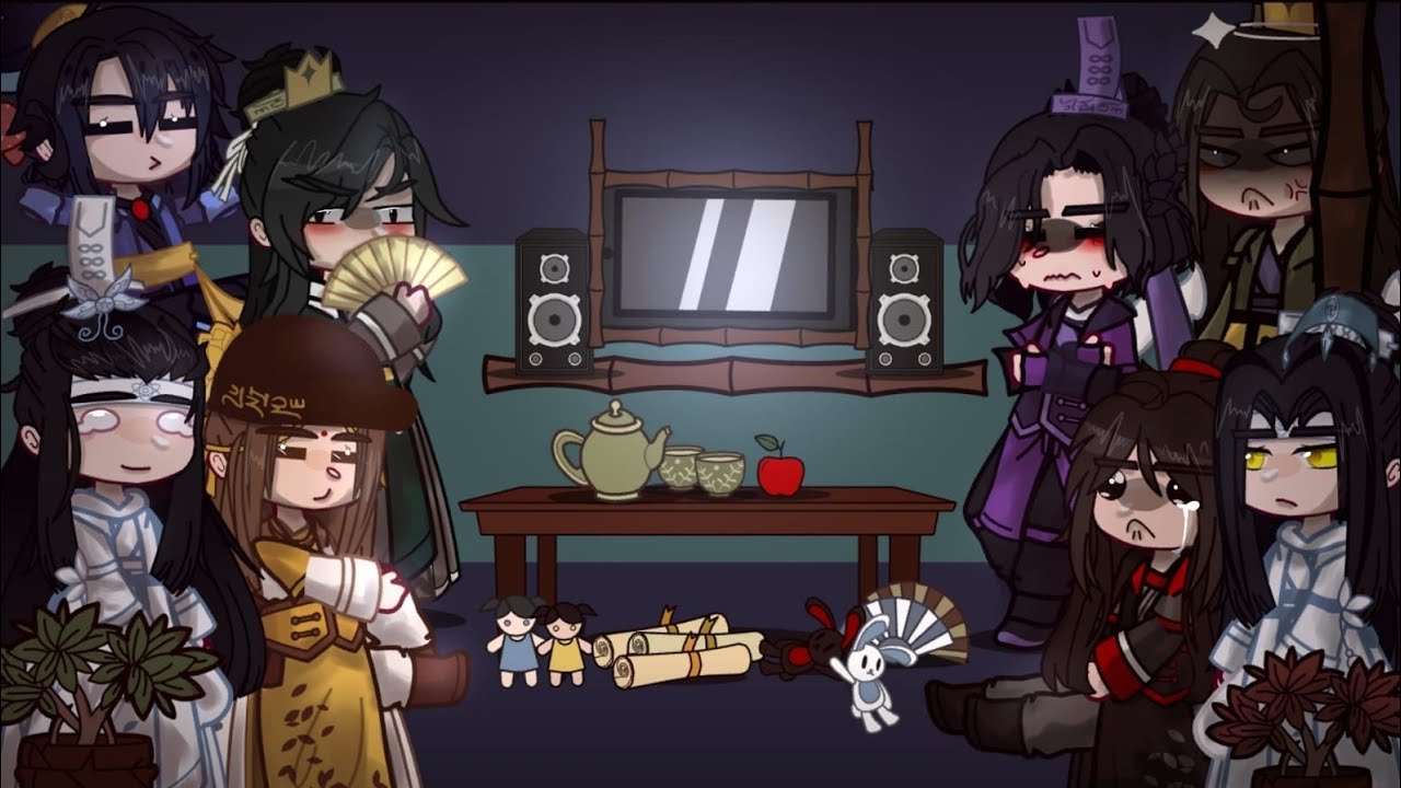 mdzs/the untamed react to tik tok [mo dao zu shi] - eng/rus - part 5/5 last part