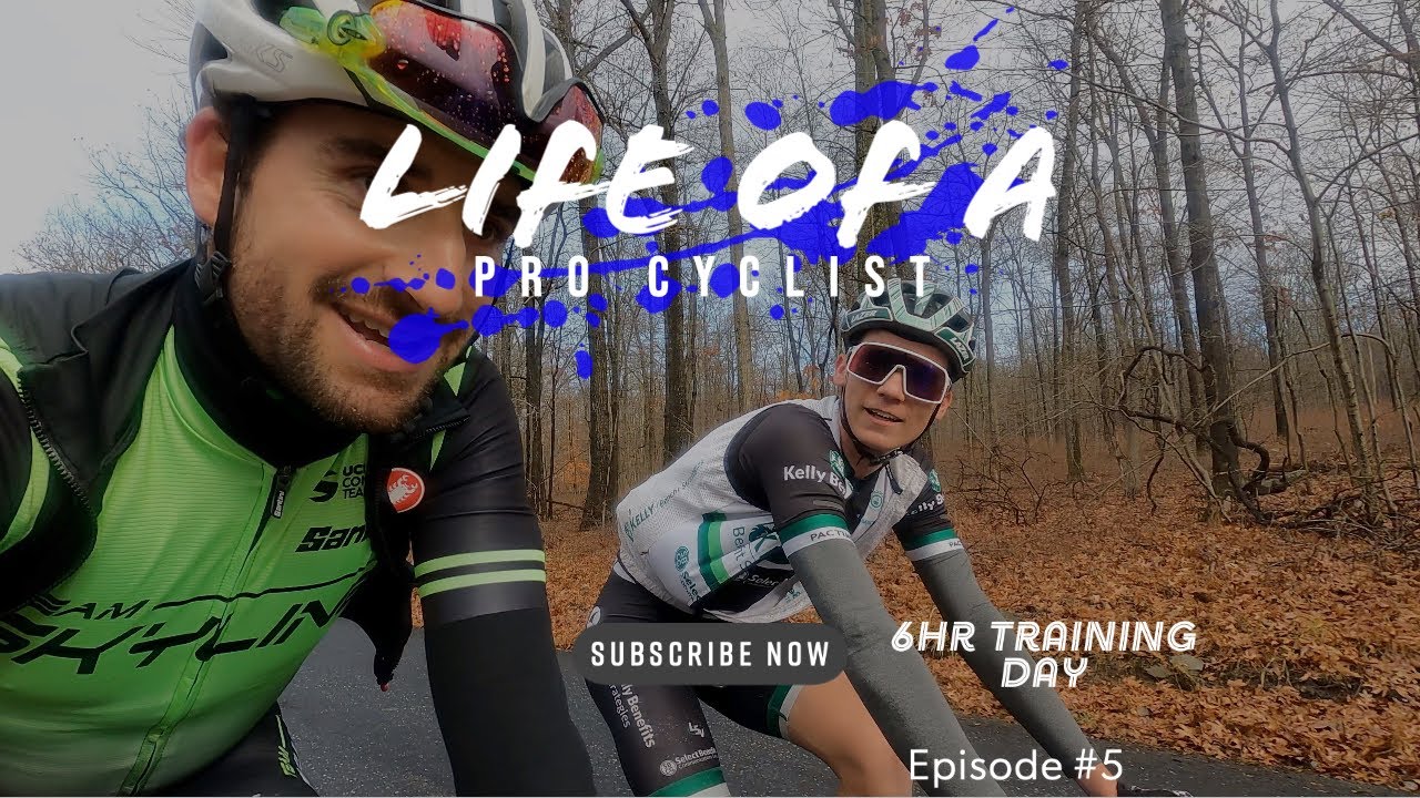 6hr Training Day (Life of a Pro Cyclist) Ep. 5